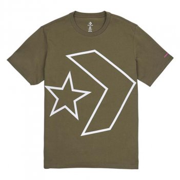 T-Shirt Uomo CONVERSE 10008448 MM TILTED STAR CHEVR