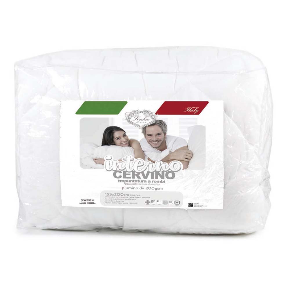 Piumino 200X250 Cervino 300 GSM Matrimoniale Anallergico