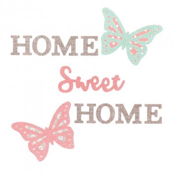 Fustella Bigz L Home Sweet Home SIZZIX 663049