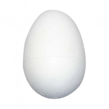Uovo 6cm Di Polistirolo Bianco