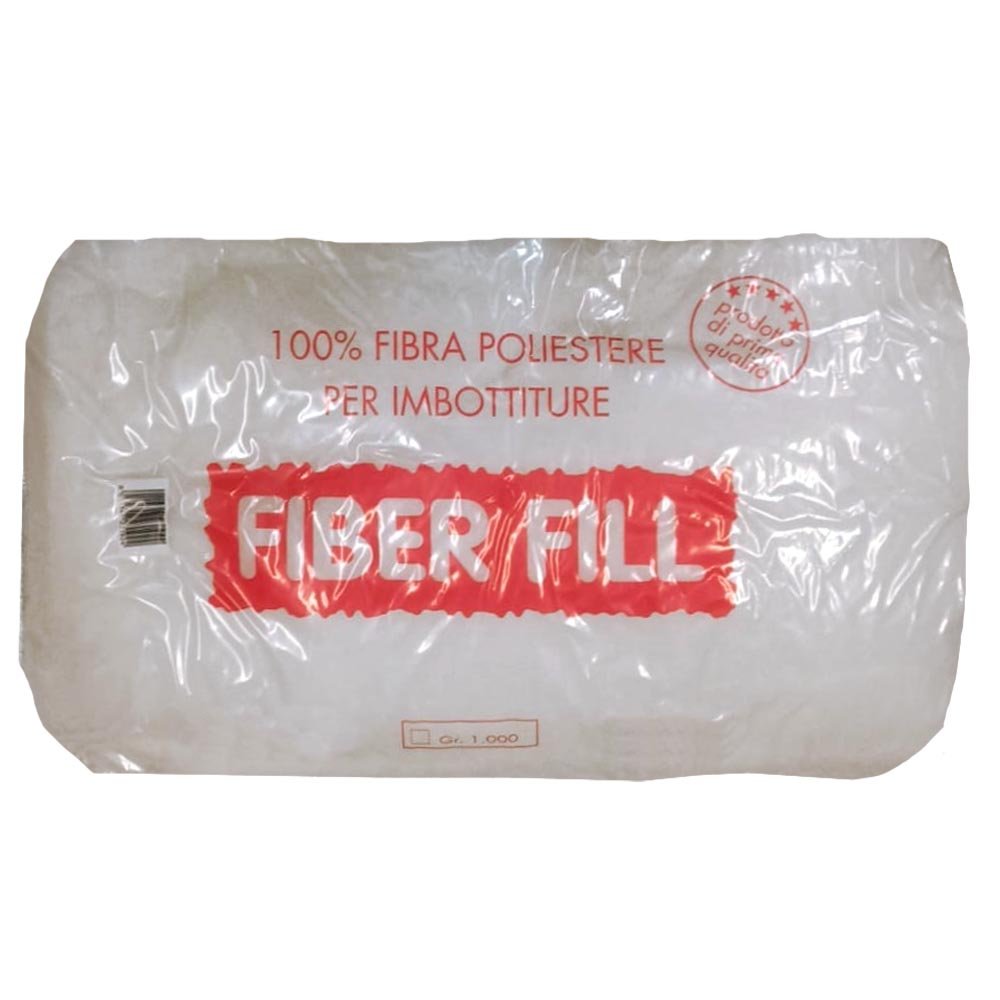 Imbottitura fibra poliestere sacchetto 1 kg