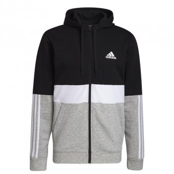 Felpa con cappuccio Essentials Fleece Full-Zip Uomo ADIDAS GV5244