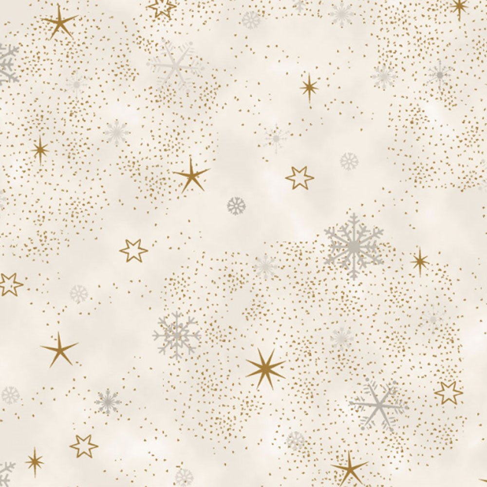 Tessuto Americano 4590 Frosty Snowflake Altezza 112cm