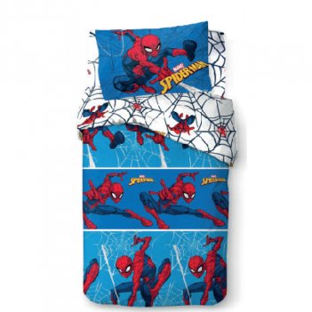 Parure Copripiumino MARVEL Spiderman 155x200 CP01490E611 <br />  <br />